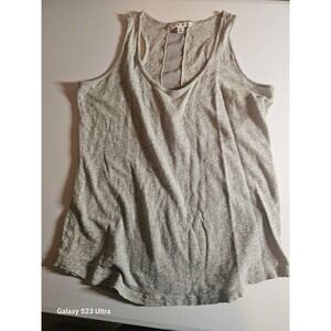 Women's  Cabi szM, gray knit tank top